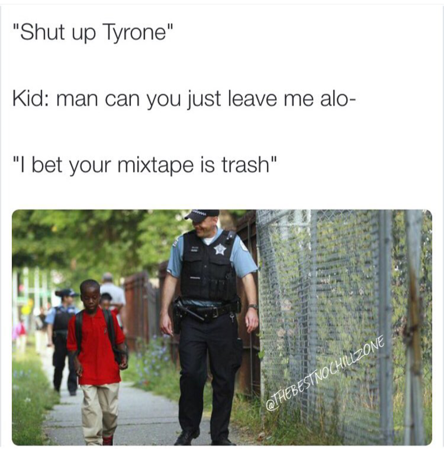 too far