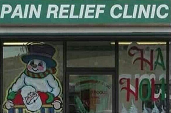 What the heck is Frosty doing here?