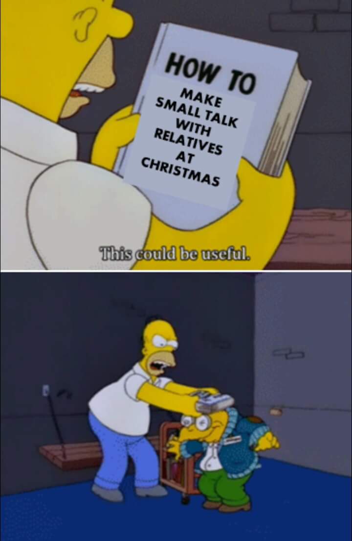 As we all prepare for those types of conversations over the holiday period...