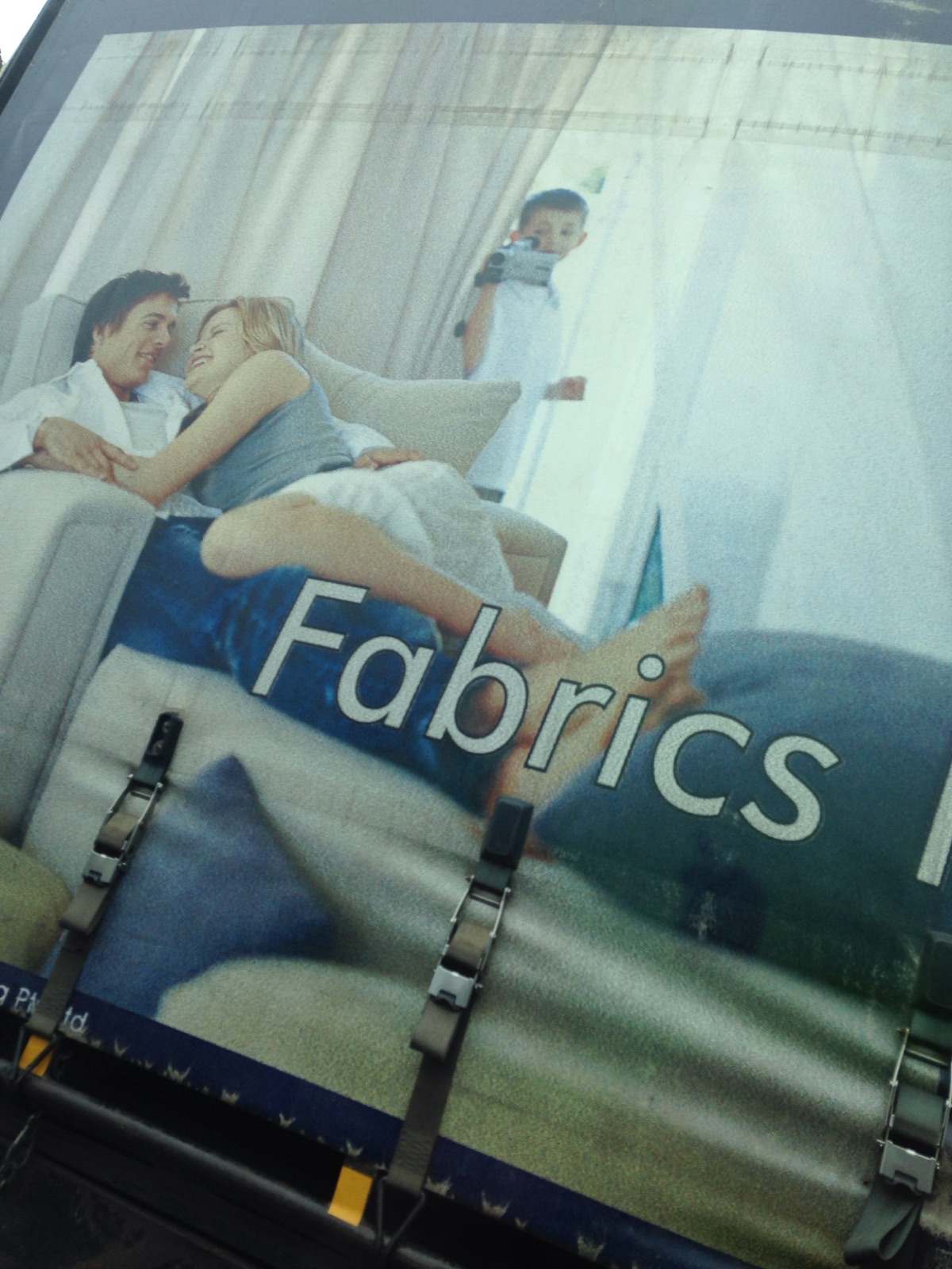 Nearly crashed upon seeing this on the truck next to me