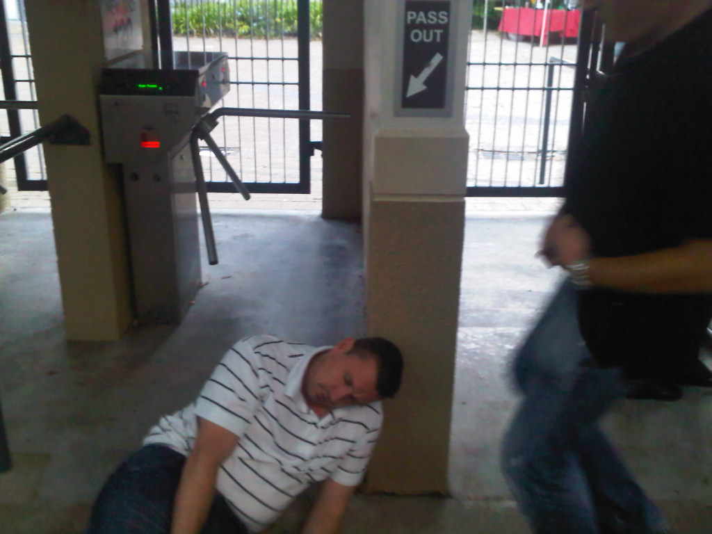 This is an obedient man. Certainly we can all agree not a sober man, but obedient nonetheless.