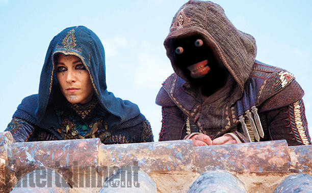 First official image from the new Assassins Creed movie.