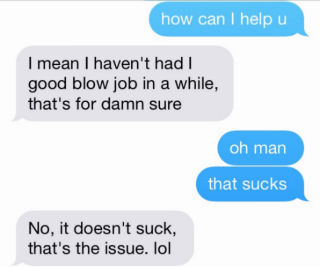 Stating the obvious