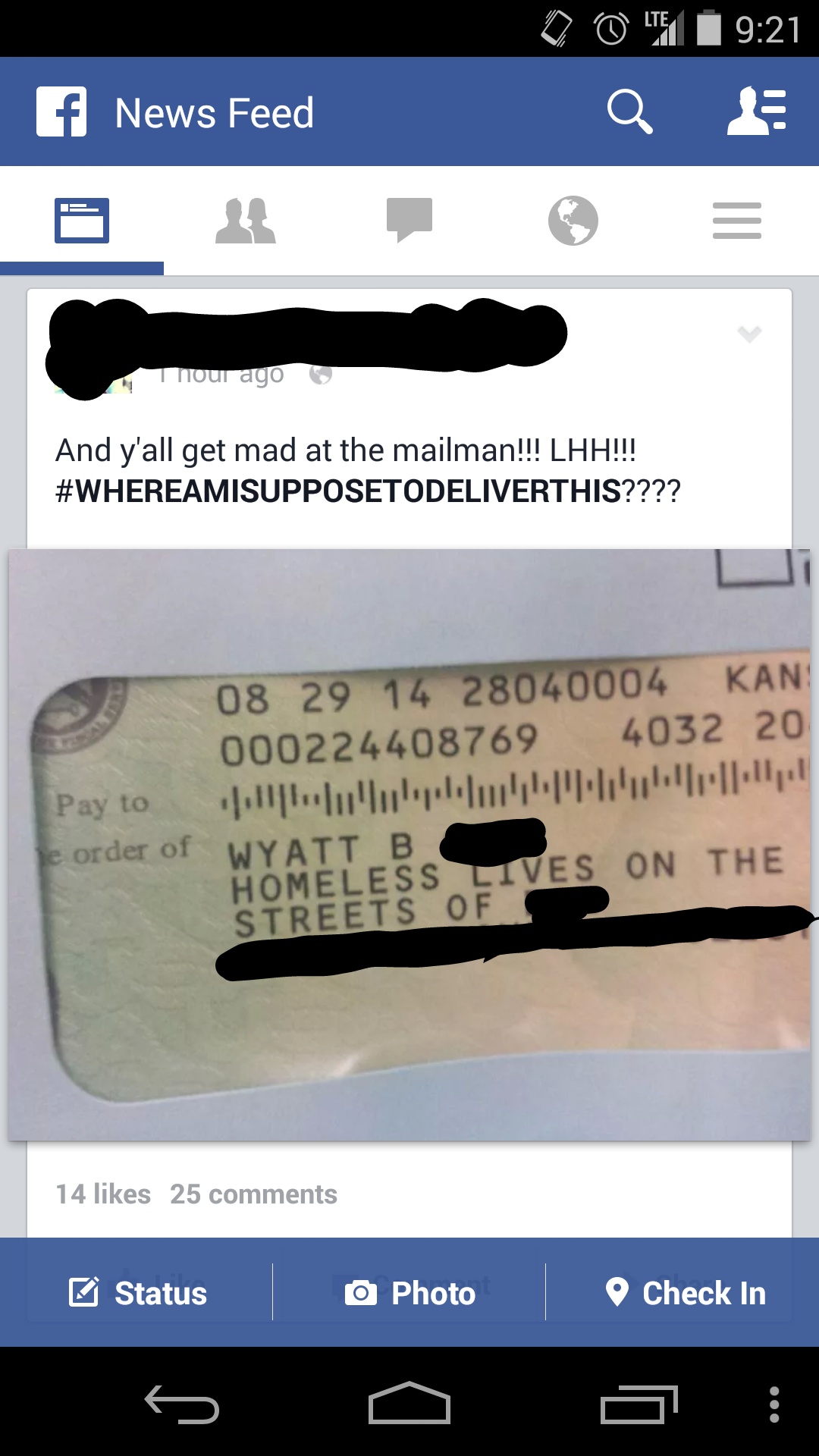 It's hard being a Mailman these days.