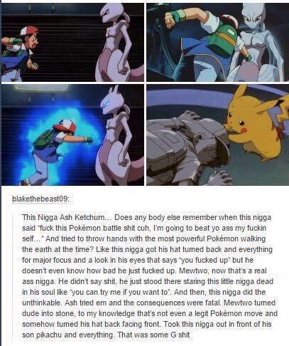 Pokemon is savage.