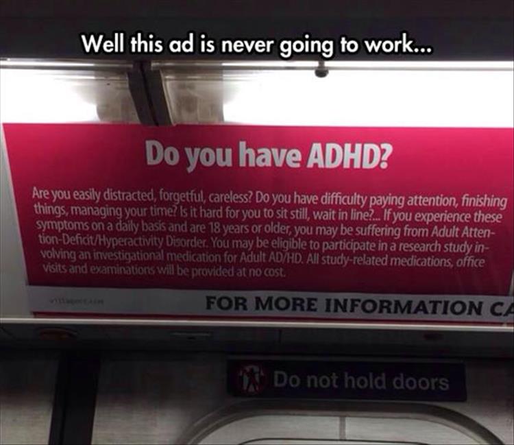5 Second Attention Span Fail