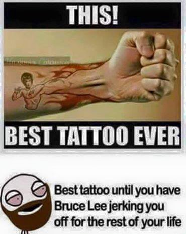 Best tattoo ever .. or not.