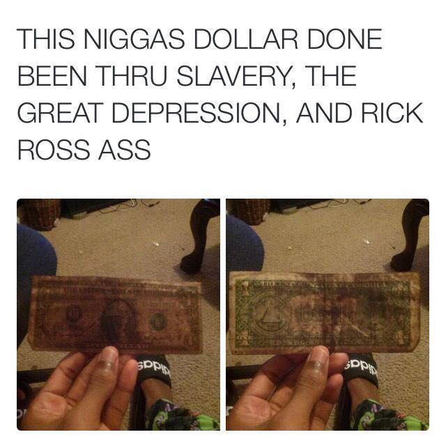 This dollar has been through it all