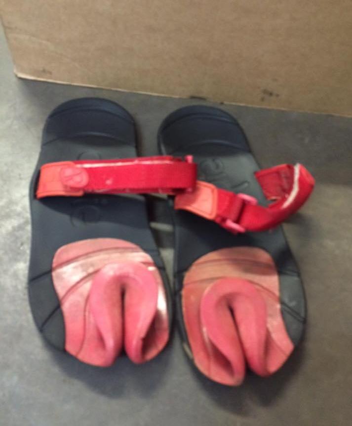 Something is just wrong with these flip flops