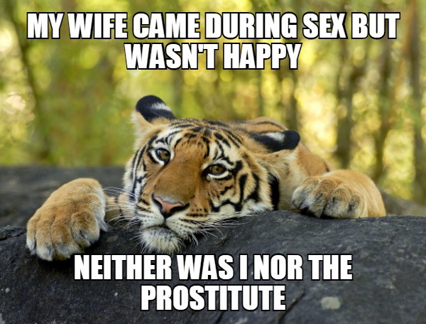 She always said she wanted to come during sex...