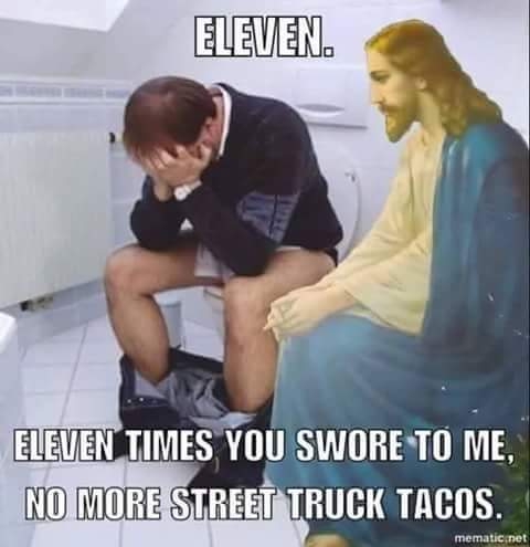 Even Jesus has to draw a line somewhere.