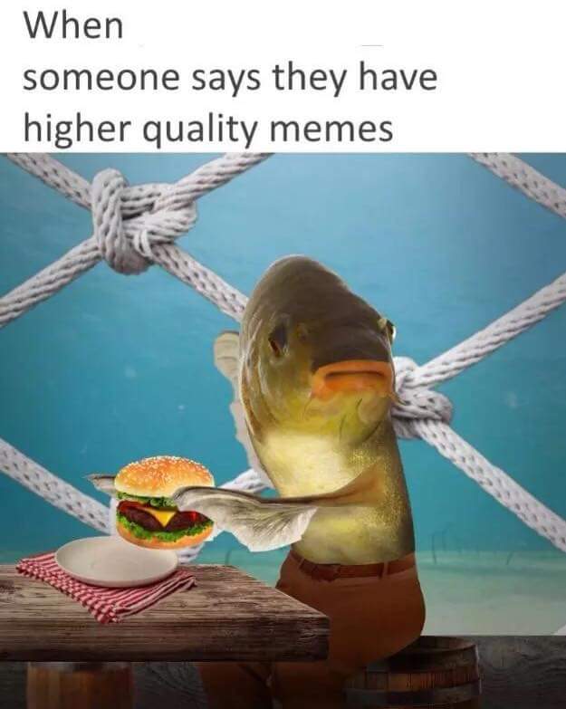 Lemme show u quality memes