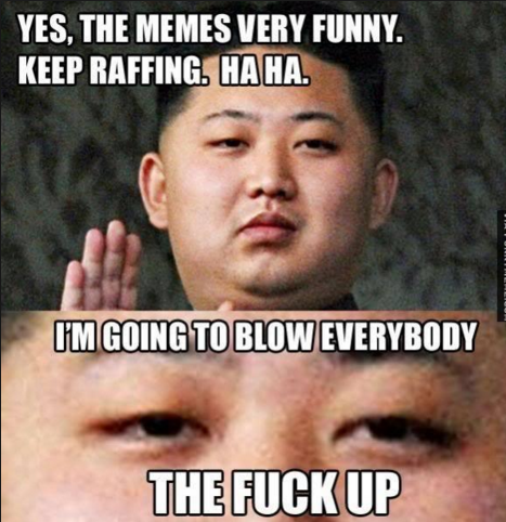 Kim Jong-un reaction when he finds the H-bomb jokes