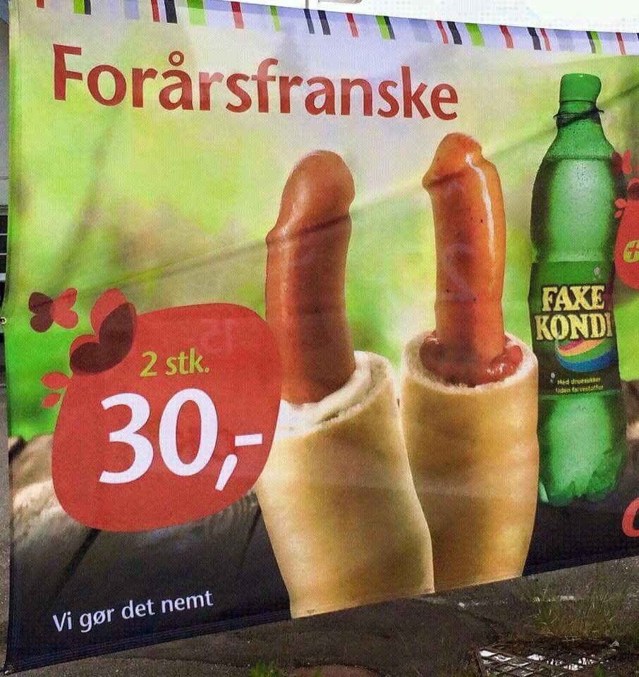 Grab a french hot-dog in Denmark :)