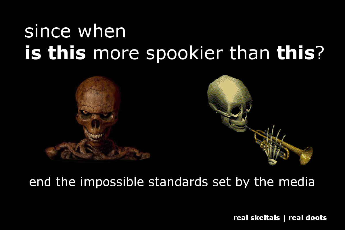 Bring equality back to spooks and doots