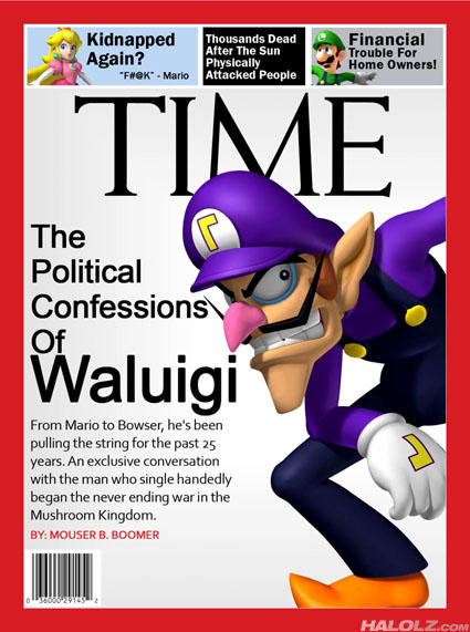 Waluigi taking over the world