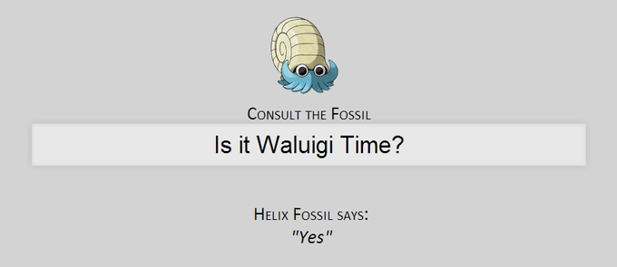 Helix fossil knows what's up