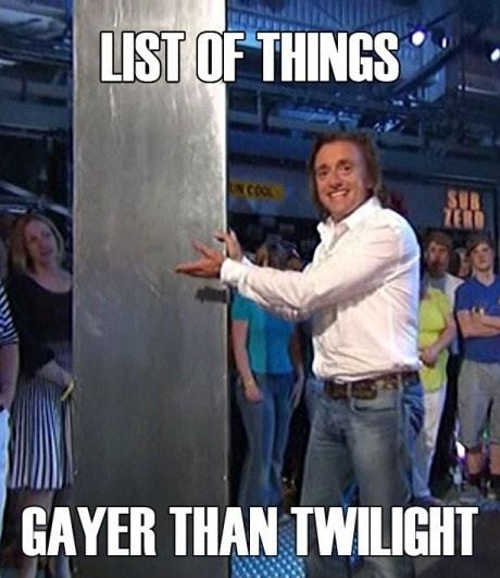 List Of Things Gayer Than Twilight