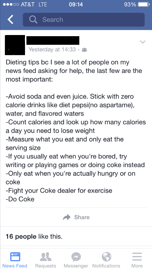 Dieting tips