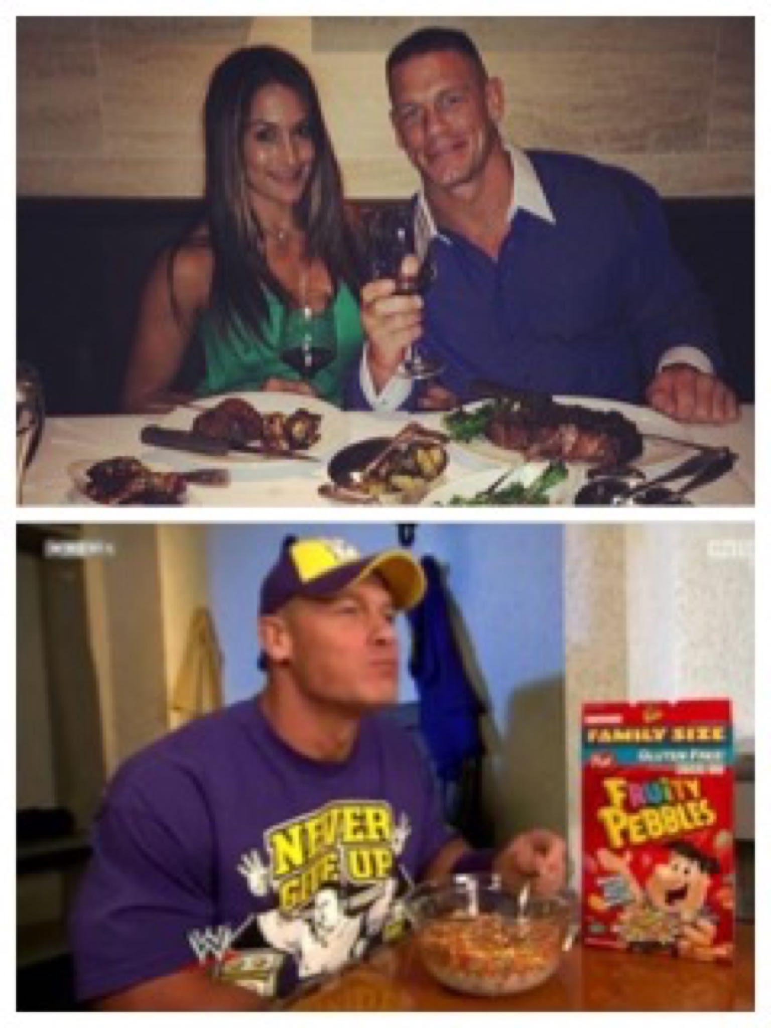 John Cena, John Desayuna