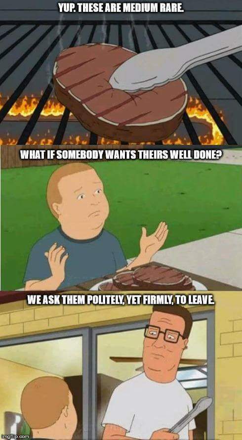 Hank Hill knows what's up
