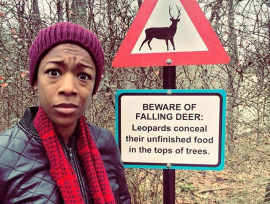 But no warnings about leopards...?