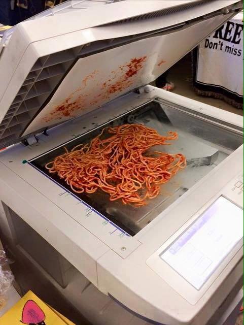 When mom's spaghetti was so good you just had to make a copy of it