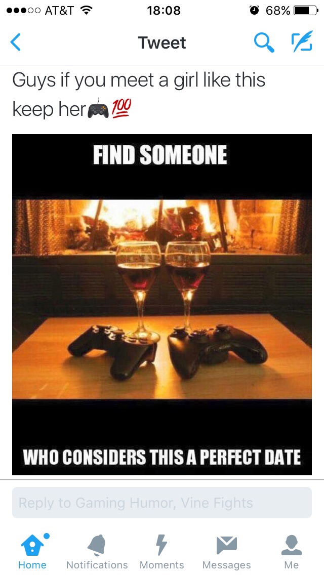 Perfect video game date = playing on a different console than the girl, apparently