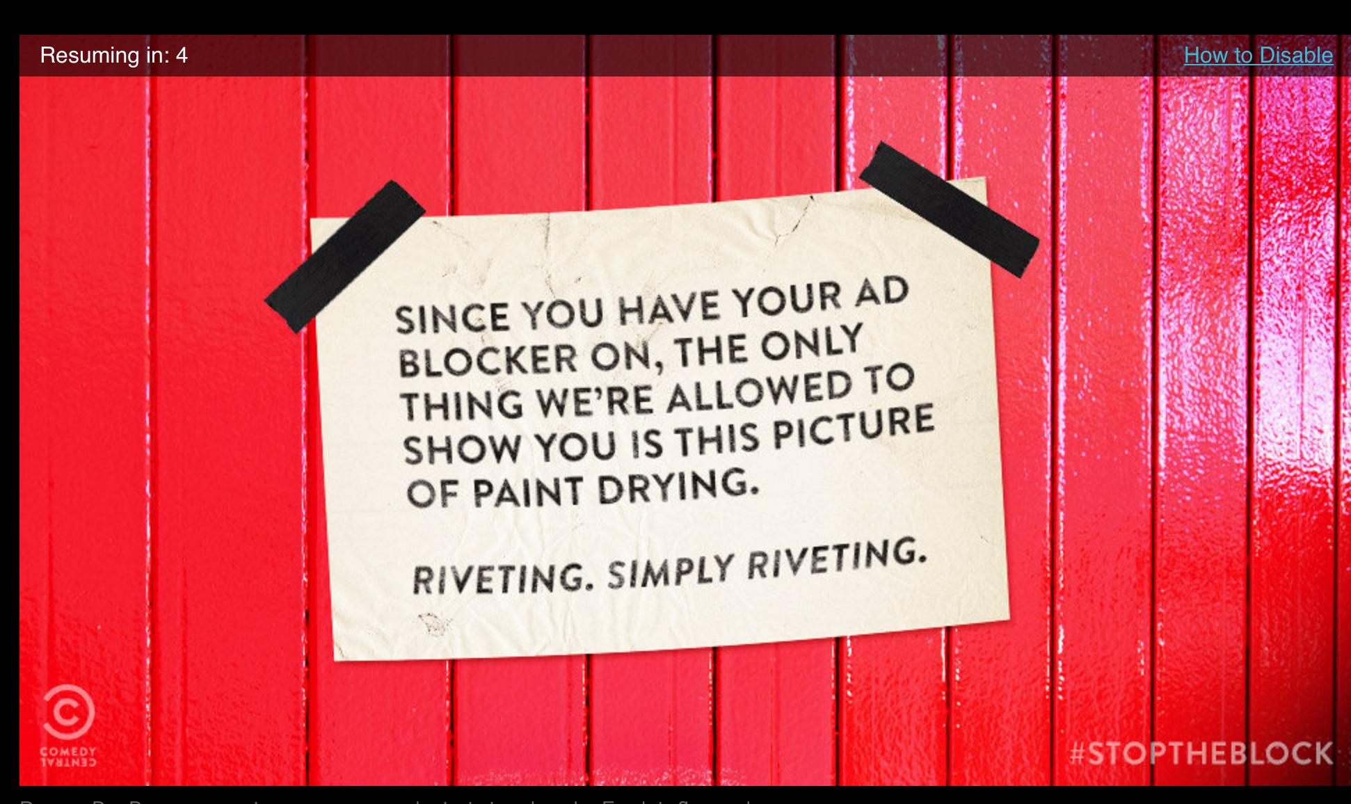 I'd rather watch the paint drying, thanks