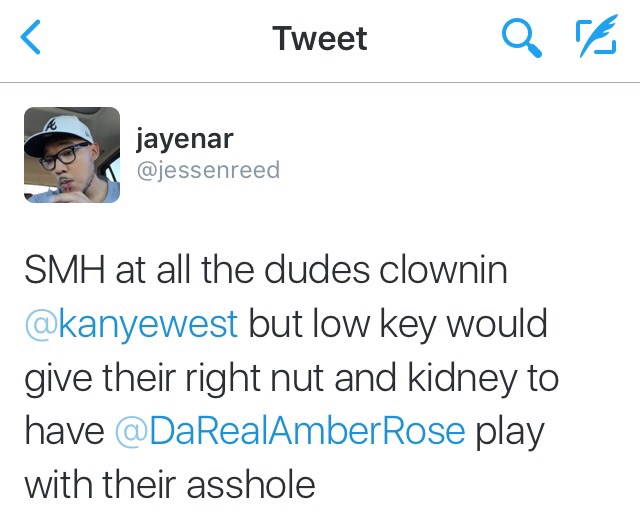 Kanye need to man up and own his kinkiness