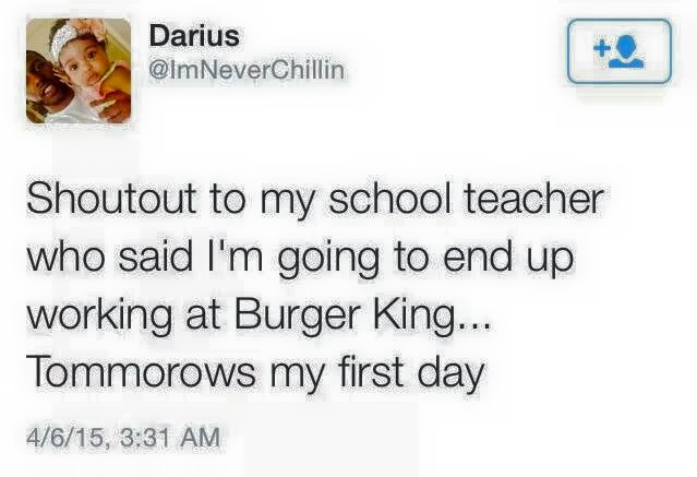 Thanks for believing in me..