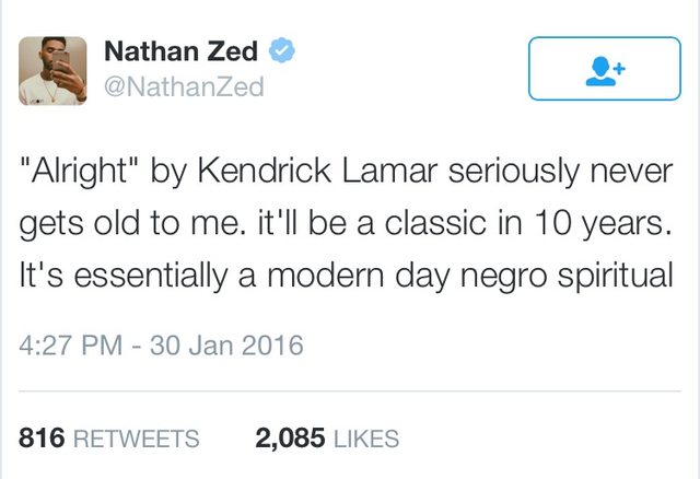 That song will be Kendrick's magnum opus
