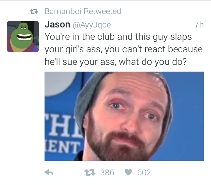 Dont react to this or you'll get your ass sued by the fine bros