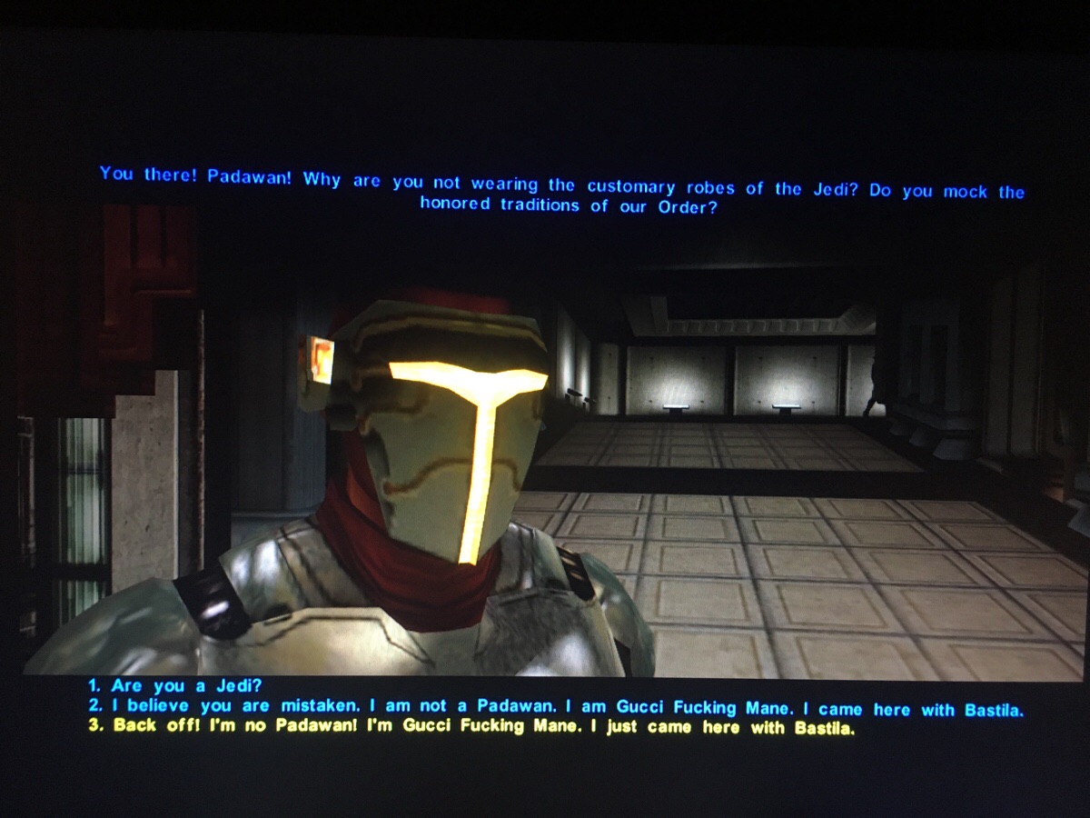 You there! Padawan!