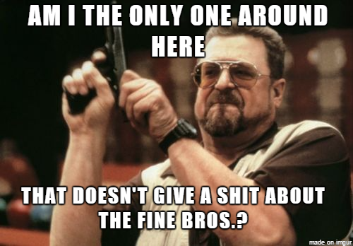 Seeing them all over the front page is already really old.