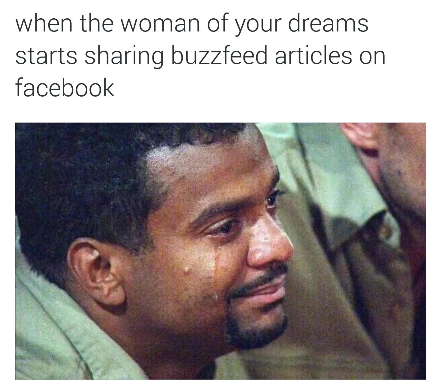 When bae shares Buzzfeed articles