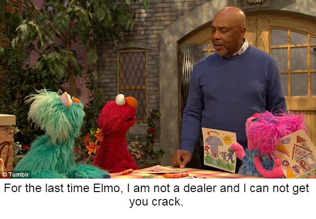 Gordon had it with Elmo's racial profiling.