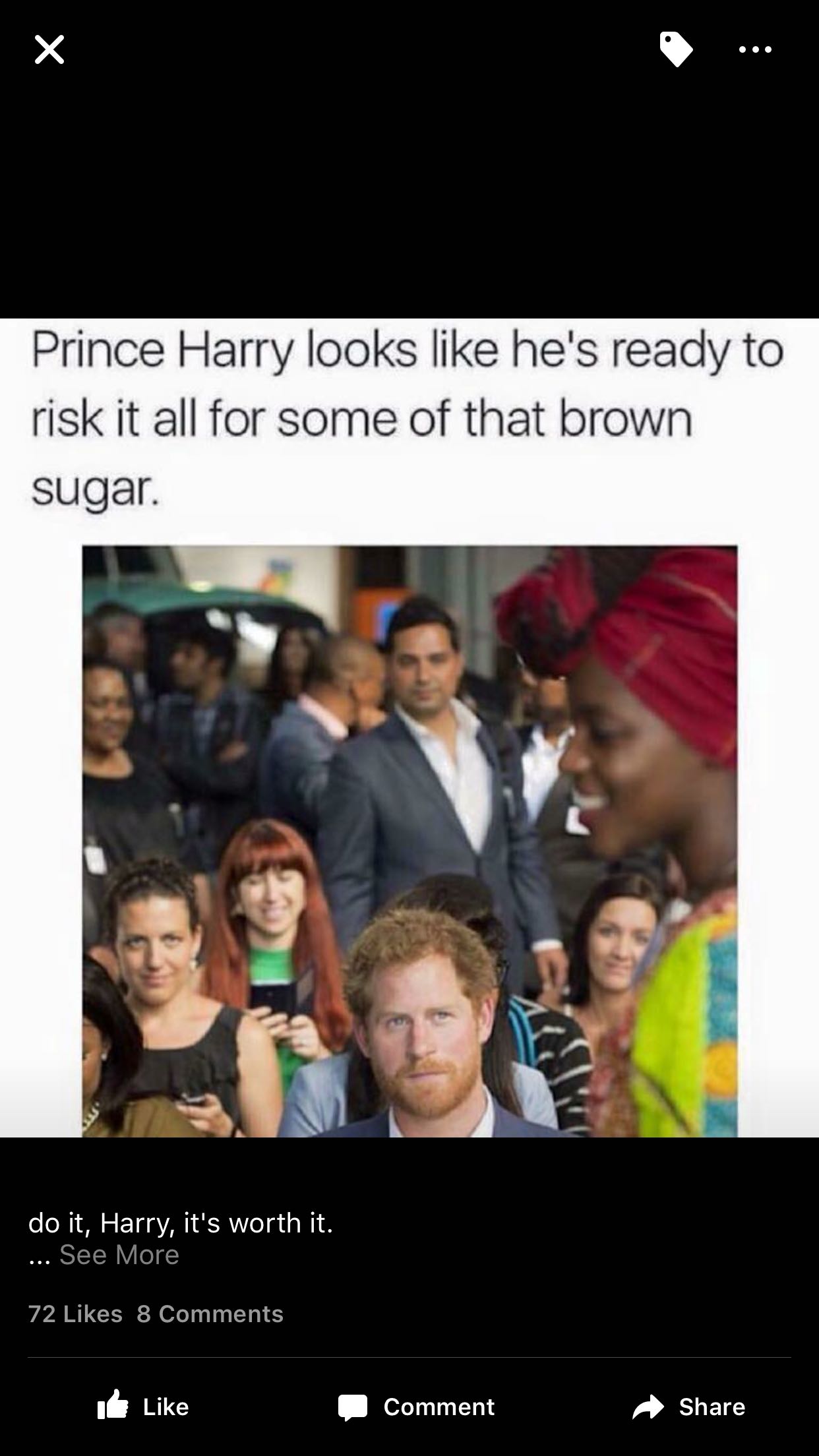 Once you go black...