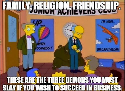 Inspirational Mr. Burns