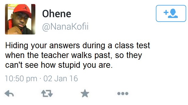 Hiding your answers..