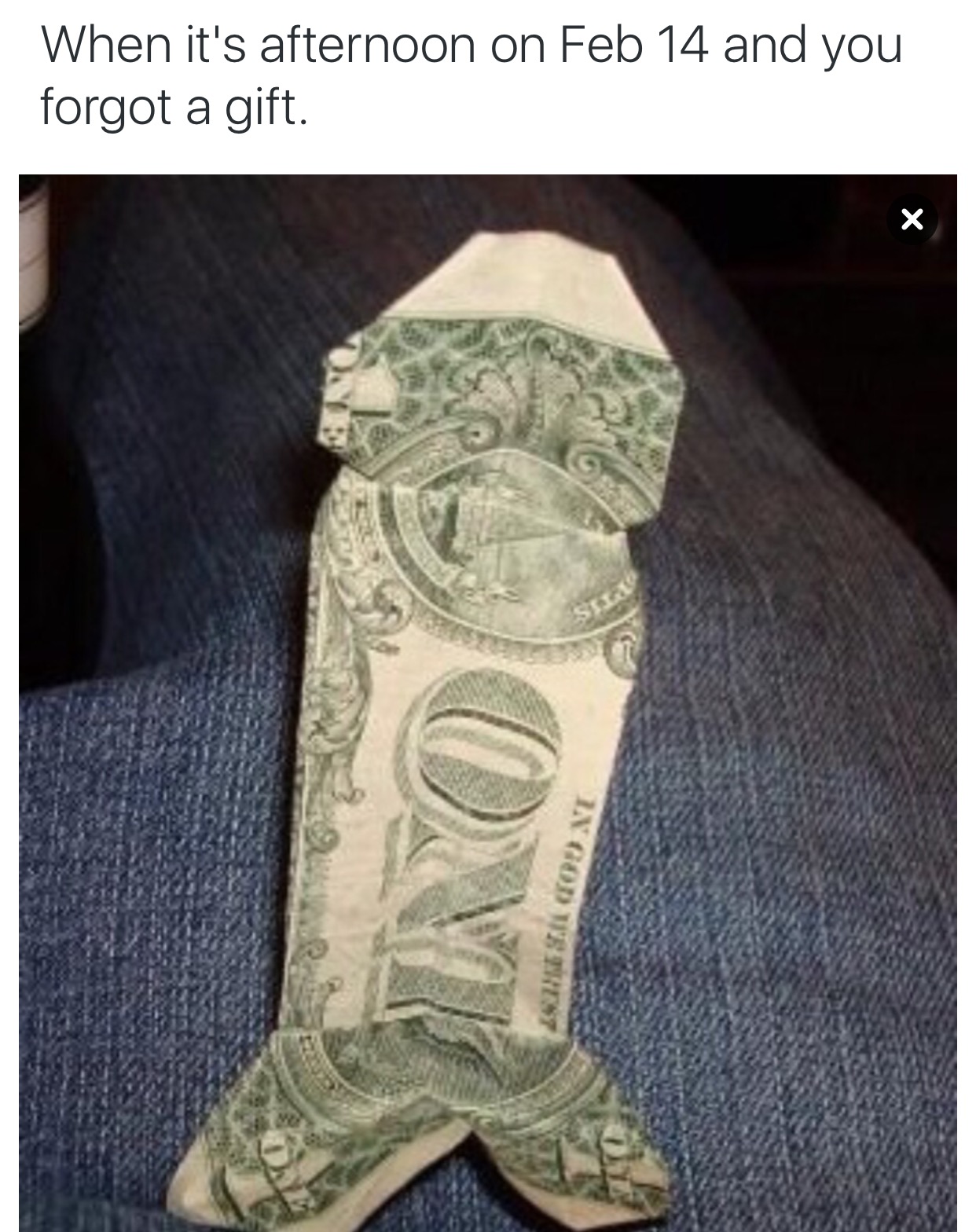 For all you forgetful bastids this VDay