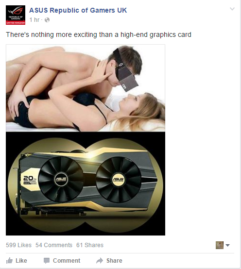 Asus has the best marketing team