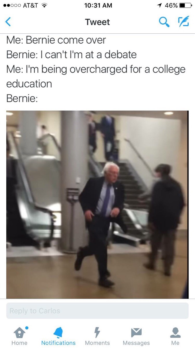 Bernie Come Over