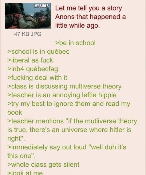 anon is at school