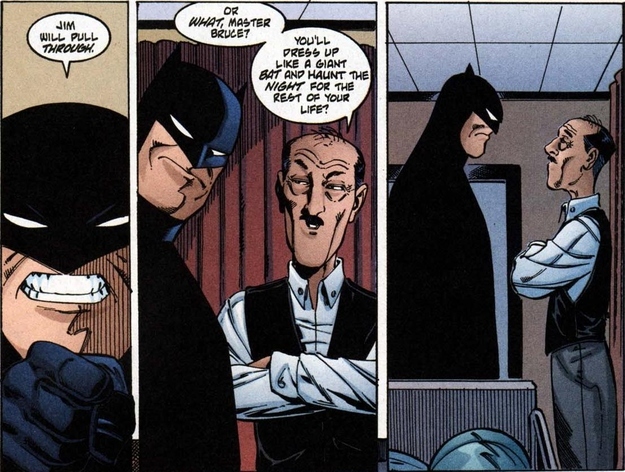 Alfred Is Sassy