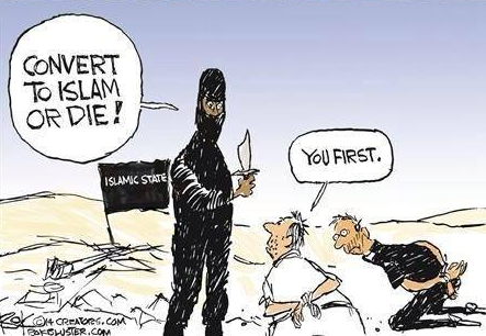 Convert to Islam or die!