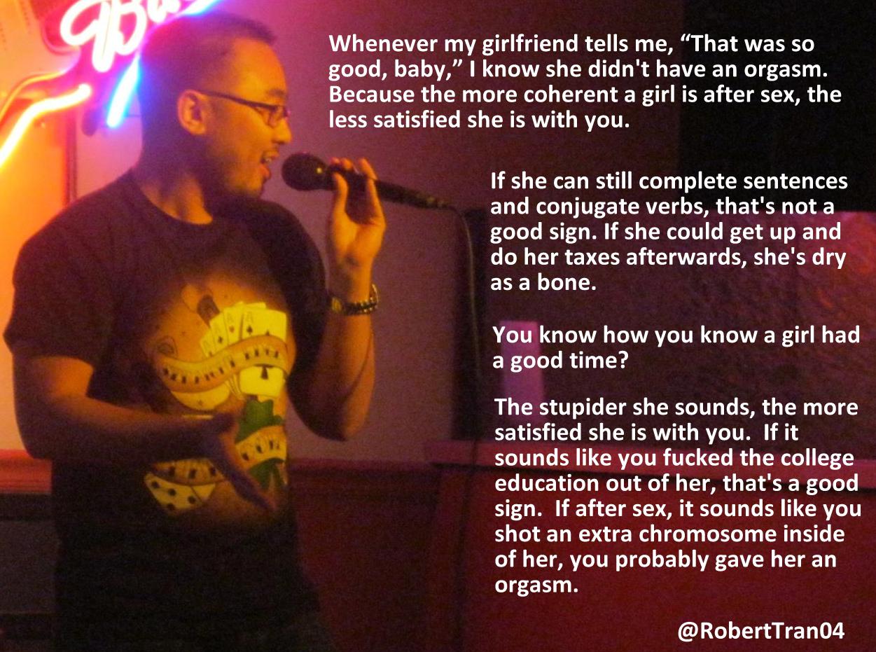 Reactions After Orgasms...