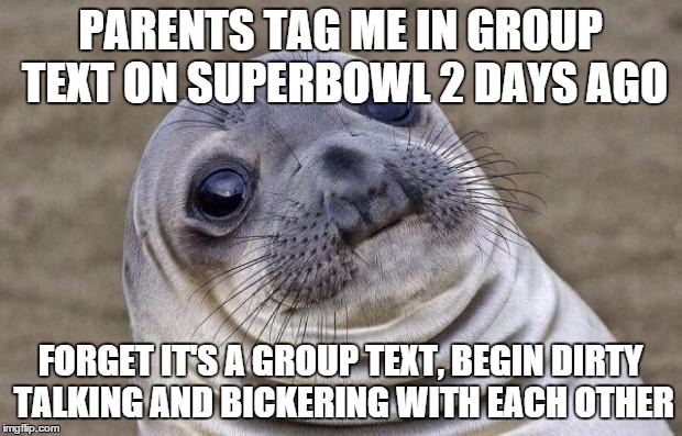 The horror...The horror...