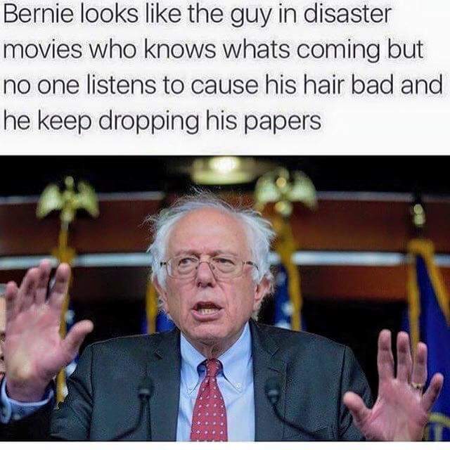 Get it together Bernie.