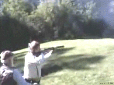 Hey Dad! Check dat recoil!